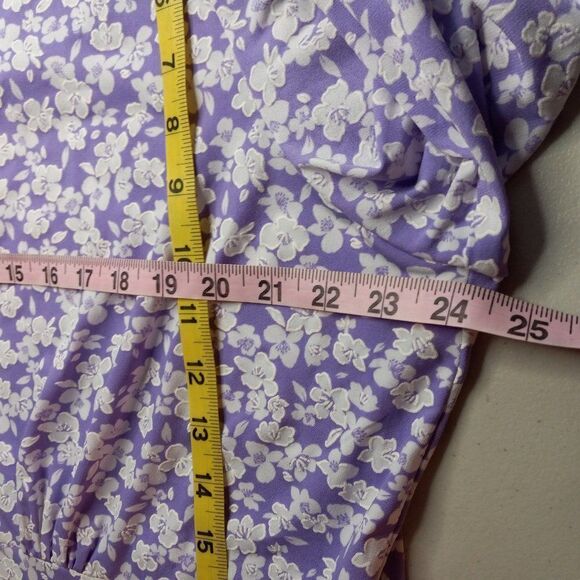 Chetta B Purple Floral Dress - Picture 3 of 6